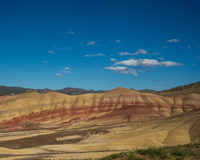 Striped bands of the Painted Hills